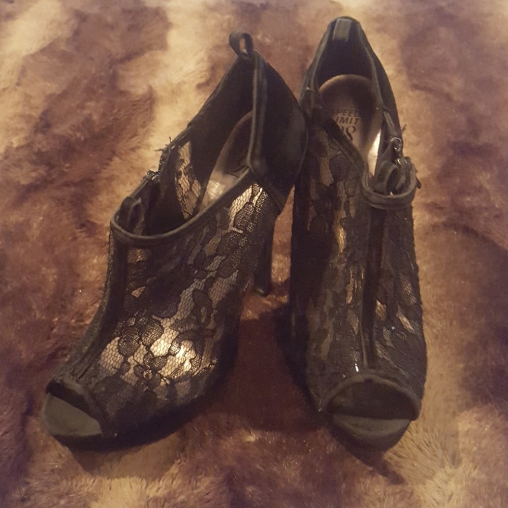 2 FOR $15! Lace High Heels Super Cute!!!